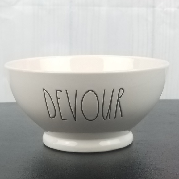 Rae Dunn Other - Rae Dunn Ceramic Bowl “DEVOUR”